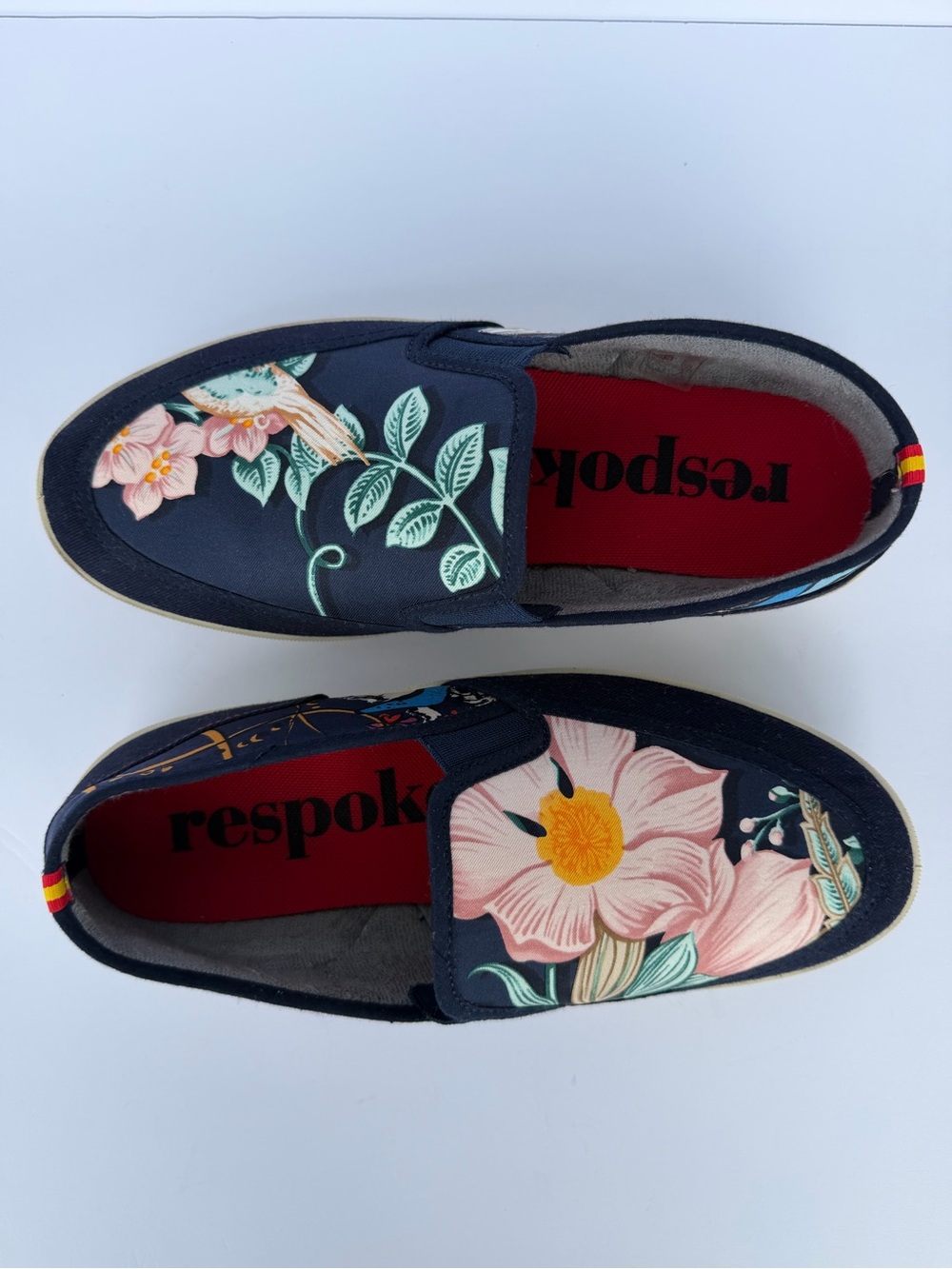 Respoké Navy Floral Slip-On Mules - Picture 3 of 6
